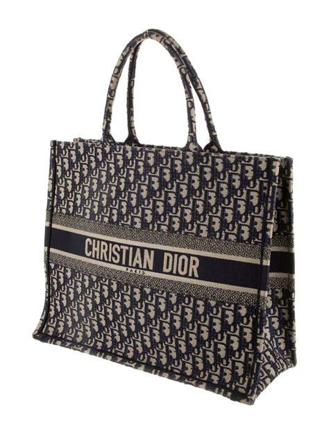 christian dior tote bag size|christian dior tote bag sale.